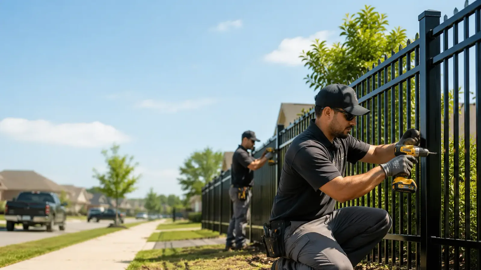 Metal Fence Installation in Kendall Park, NJ